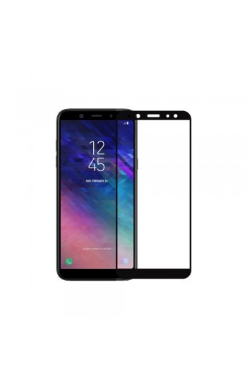 Bufalo Samsung Galaxy A6 Plus Ekran Koruyucu 6D Nano Tam Kaplayan Siyah…