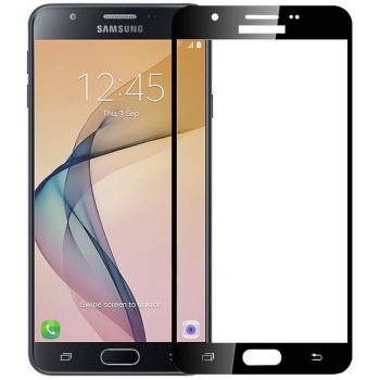 Bufalo Samsung Galaxy J7 Prime Ekran Koruyucu 5D Temperli Cam Siyah