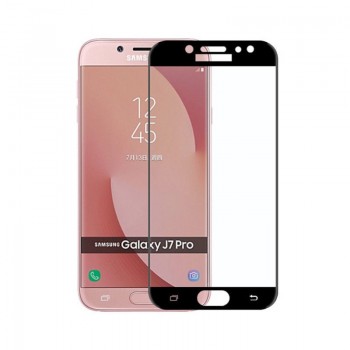 Bufalo Samsung Galaxy J7 Pro J730 Ekran Koruyucu 5D Temperli Cam Siyah Bufalo Samsung Galaxy J7 Pro J730 Ekran Koruyucu 5D Temperli Cam Siyah