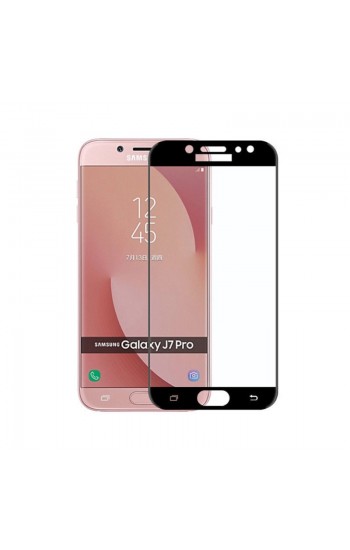 Bufalo Samsung Galaxy J7 Pro J730 Ekran Koruyucu 5D Temperli Cam Siyah…