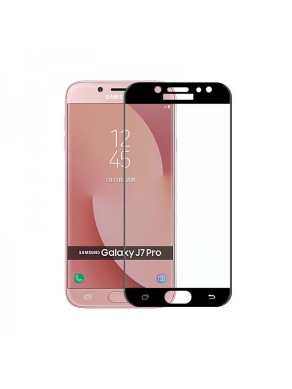 Bufalo Samsung Galaxy J7 Pro J730 Ekran Koruyucu 5D Temperli Cam Siyah…