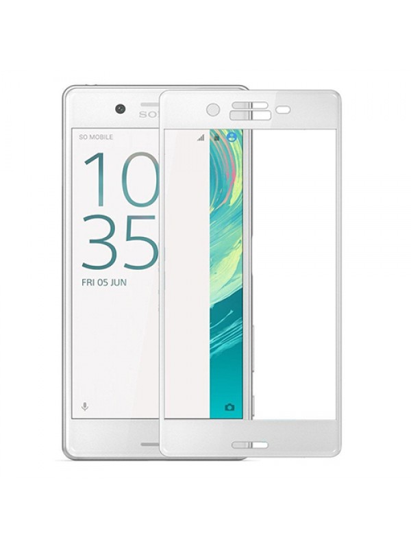 Bufalo Sony Xperia X Kavisli 3D Cam Ekran Koruyucu Beyaz&hellip;