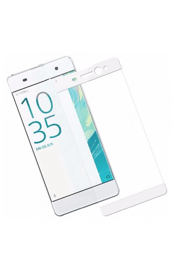 Bufalo Sony Xperia XA Ultra - Kavisli 3D Cam Ekran Koruyucu Beyaz…