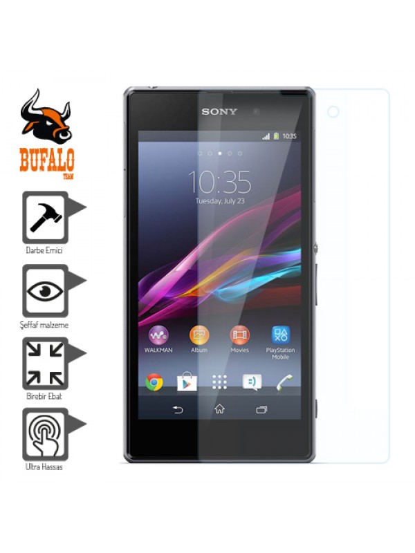 Bufalo Sony Xperia Z1 L39H Darbe Emici Ekran Koruyucu… Bufalo Sony Xperia Z1 L39H Darbe Emici Ekran Koruyucu…