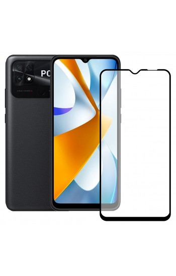 Bufalo Xiaomi Redmi 10C / Poco C40 Seramik MAT 9D Tam Kaplama Ekran Koruyu…