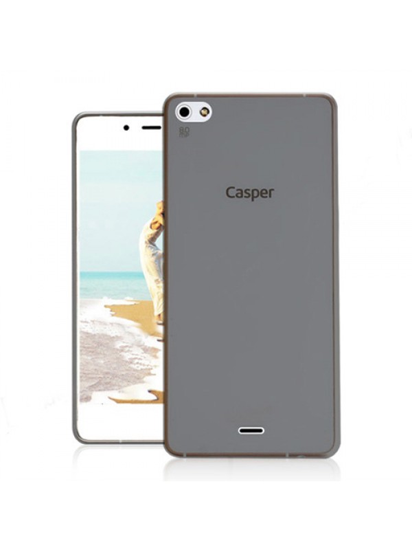 Casper VIA V10 Kılıf Soft Silikon Şeffaf-Siyah Arka Kapak…