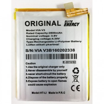 Casper VIA V3 Uyumlu Batarya 2800 mAh