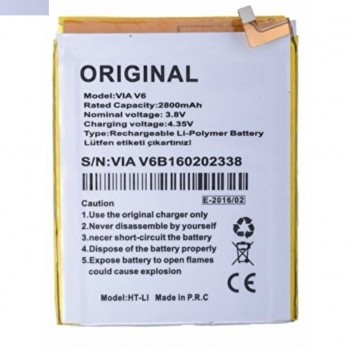 Casper VIA V6 Uyumlu Batarya 2800 mAh Casper VIA V6 Uyumlu Batarya 2800 mAh