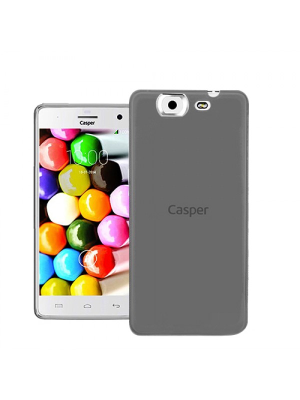 Casper VIA V8C Kılıf Soft Silikon Şeffaf-Siyah Arka Kapak…