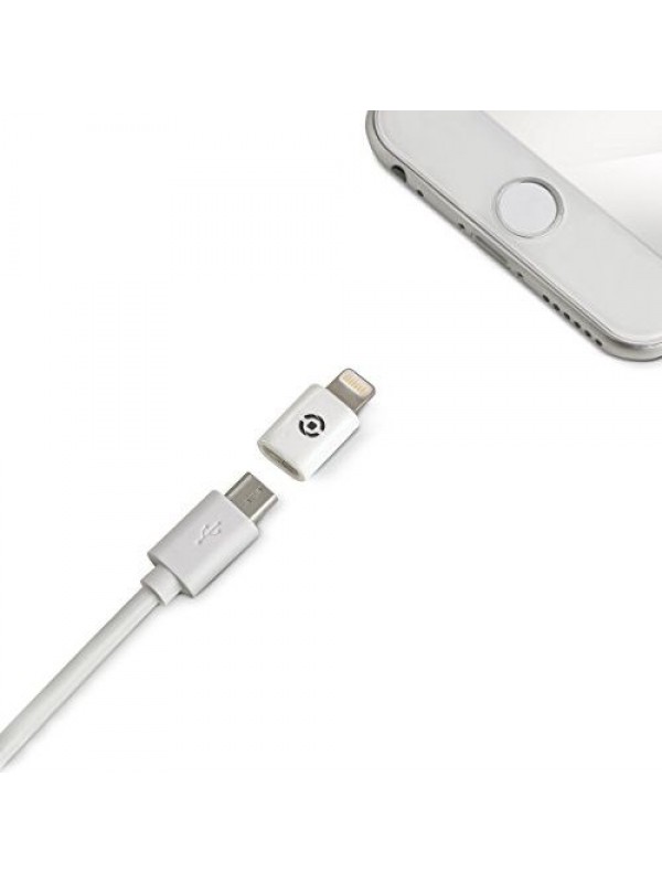 CELLY Micro USB - Lightning MFI Lisanslı Dönüştürücü Adaptör B&hellip;