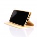 General Mobile Discovery One 4G Gizli Mıknatıslı Pencereli Magnum Kılıf Gold General Mobile Discovery One 4G Gizli Mıknatıslı Pencereli Magnum Kılıf Gold