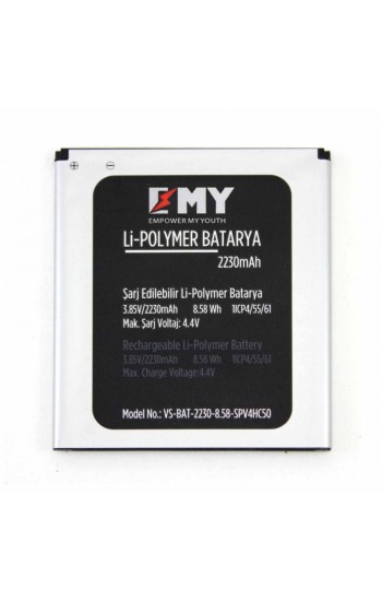 EMY Vestel Venus 5000 Batarya 2230 mAh EMY Vestel Venus 5000 Batarya 2230 mAh