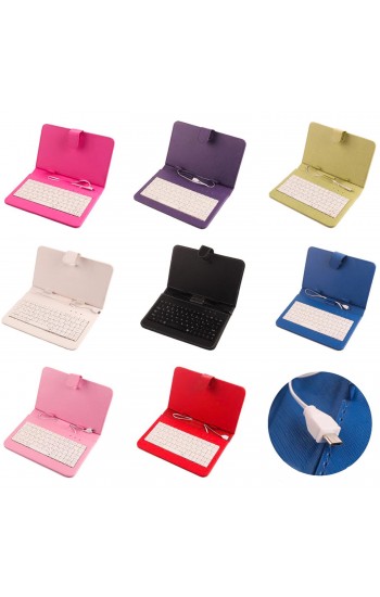FitCase 7 inç Universal Klavyeli Standlı Tablet Kılıfı…