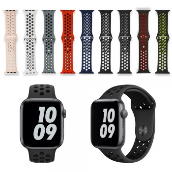 FitCase Apple Watch 42 44 45 49 mm Uyumlu Point Spor Silikon Kordon FitCase Apple Watch 42 44 45 49 mm Uyumlu Point Spor Silikon Kordon