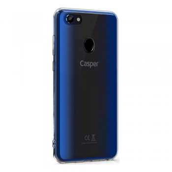 Casper VIA G3 Kılıf Kamera Korumalı Silikon Şeffaf Arka Kapak