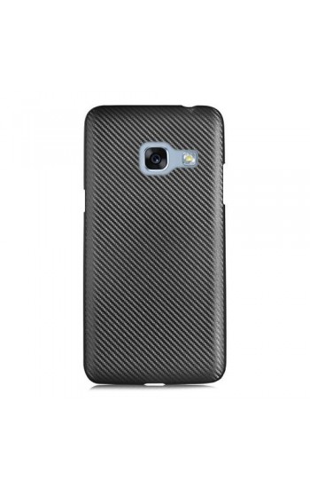 FitCase Galaxy A3 2017 (A320) Carbon Desen Arka Kapak Siyah…