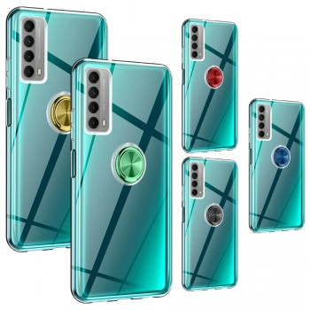 FitCase Huawei P Smart 2021 Kılıf Gross Ring Şeffaf Arka Kapak FitCase Huawei P Smart 2021 Kılıf Gross Ring Şeffaf Arka Kapak