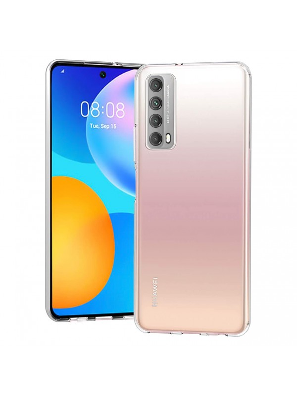 FitCase Huawei P Smart 2021 Kılıf Kamera Korumalı Silikon Şeffaf A…