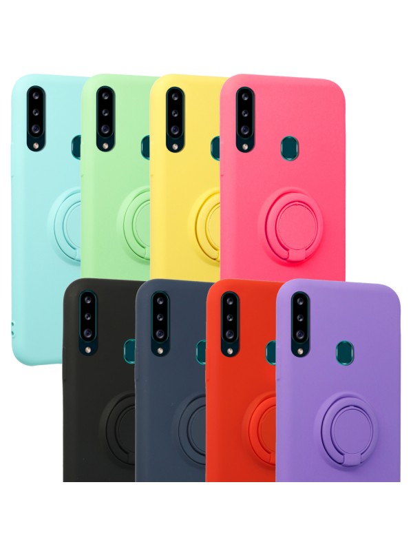FitCase Huawei P40 Lite E Kılıf Viktor Ring Arka Kapak…