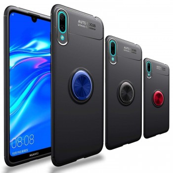FitCase Huawei Y7 2019 Kılıf Auto Focus Ring Arka Kapak FitCase Huawei Y7 2019 Kılıf Auto Focus Ring Arka Kapak