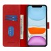 iPhone 11 Kılıf Kroko Desen Kapaklı Cüzdanlı