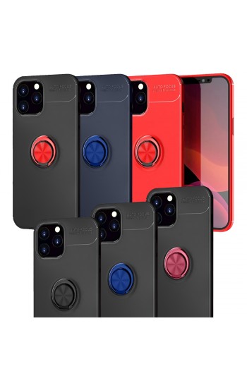 FitCase iPhone 12 Mini Kılıf Auto Focus Ring Arka Kapak…