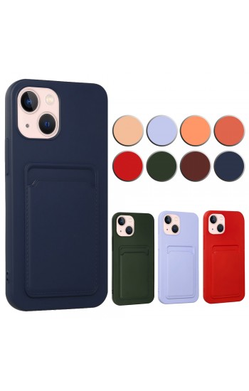FitCase iPhone 13 Cardy Soft Kartlık Cepli Silikon Kapak&hellip;