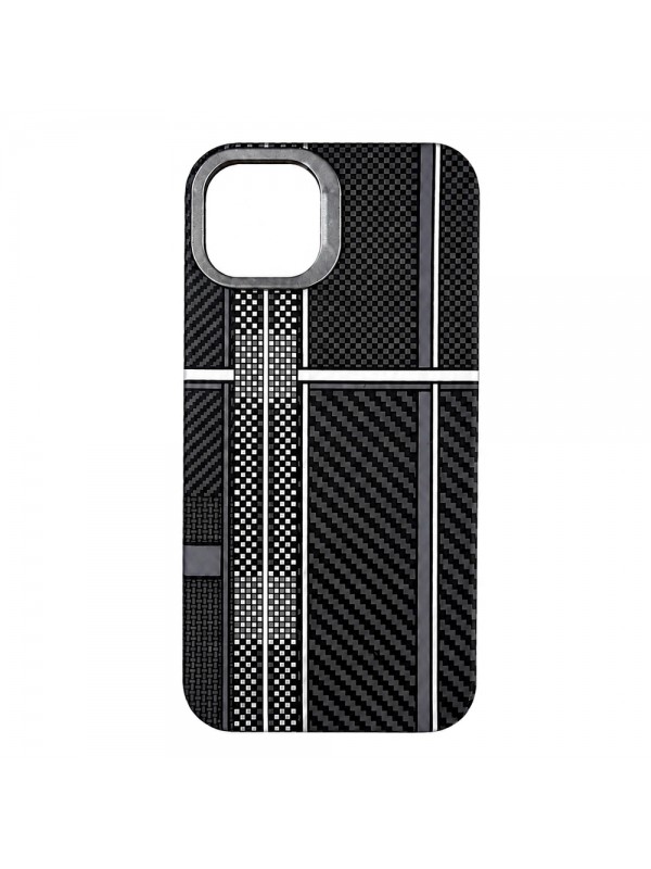 FitCase iPhone 13 / iPhone 14 Kılıf Magsafe Özellikli Titan Karbon &hellip;