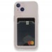iPhone 13 Kılıf Cardy Şeffaf Kartlık Cepli Kapak