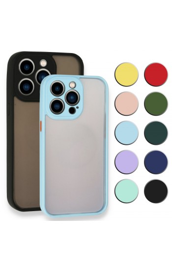 FitCase iPhone 13 Pro Max Montrea Silikon Arka Kapak