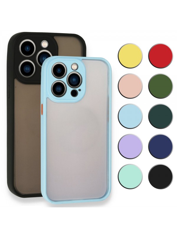 FitCase iPhone 13 Pro Montrea Silikon Arka Kapak…