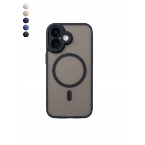FitCase iPhone 16 Kılıf Soft Mat Magsafe Lensli Kapak