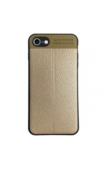 FitCase iPhone 7-8 Auto Focus Silikon Arka Kapak Gold…