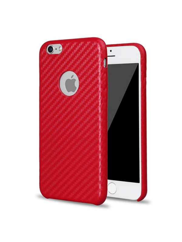 FitCase iPhone 7-8 Carbon Desen Arka Kapak Kırmızı&hellip;