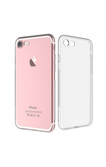 iPhone 7 / 8 Kılıf Kamera Korumalı Silikon Şeffaf Arka Kapak…