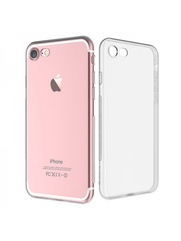 iPhone 7 / 8 Kılıf Kamera Korumalı Silikon Şeffaf Arka Kapak…