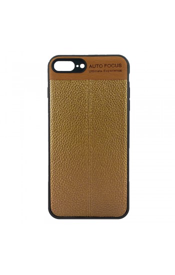 FitCase iPhone 7-8 Plus Auto Focus Silikon Arka Kapak Kahverengi…