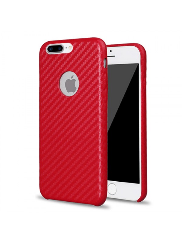 FitCase iPhone 7-8 Plus Carbon Desen Arka Kapak Kırmızı&hellip;