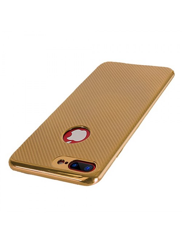 FitCase iPhone 7-8 Plus Elektroliz Carbon Desen Arka Kapak Gold… FitCase iPhone 7-8 Plus Elektroliz Carbon Desen Arka Kapak Gold…