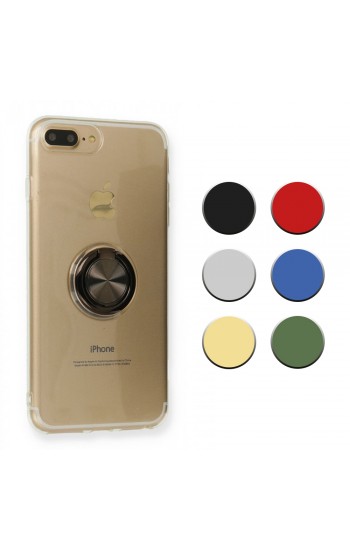 FitCase iPhone 7 Plus / 8 Plus Kılıf Gross Ring Şeffaf Arka Kapak&hellip;
