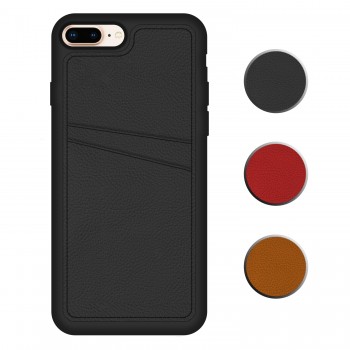 FitCase iPhone 7 Plus / 8 Plus Kılıf Proda Deri Çift Kartlık Cepli Kapak FitCase iPhone 7 Plus / 8 Plus Kılıf Proda Deri Çift Kartlık Cepli Kapak
