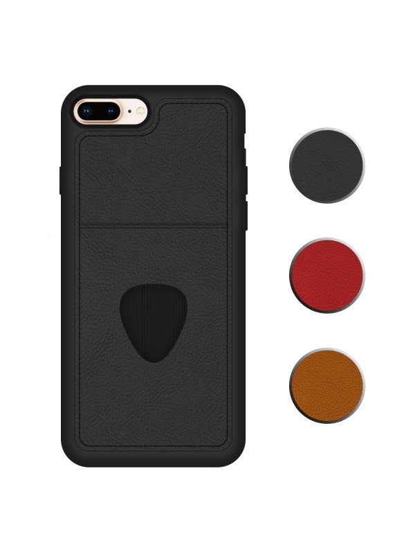 FitCase iPhone 7 Plus / 8 Plus Kılıf Proda Deri Tek Kartlık Cepli K…
