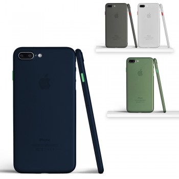 FitCase iPhone 7 Plus / 8 Plus Kılıf Ultra İnce PP Mat Kapak