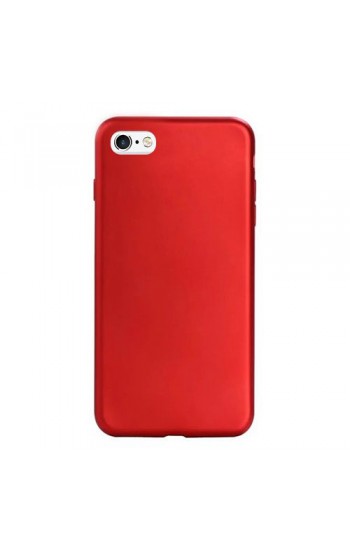 FitCase Kadife Laser iPhone 7-8 Silikon Arka Kapak Bordo&hellip;