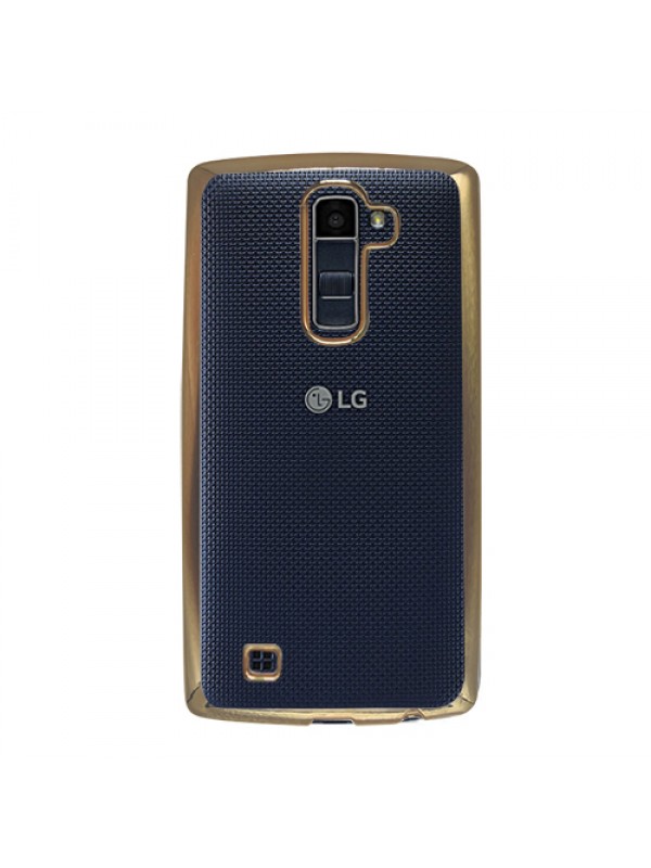 FitCase Laser Color LG K10 K430 Silikon Kılıf Gold&hellip;