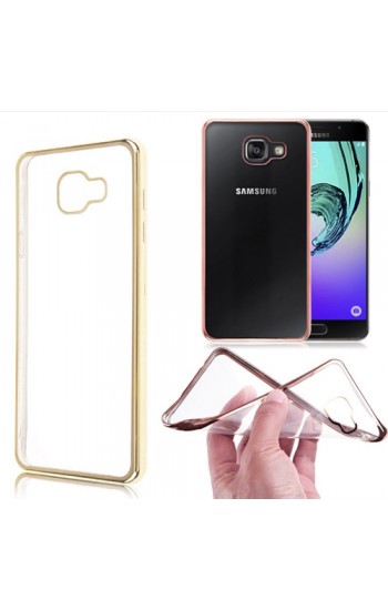 FitCase Laser Color Samsung A7 2016 (A710) Silikon Kılıf Gold&hellip;