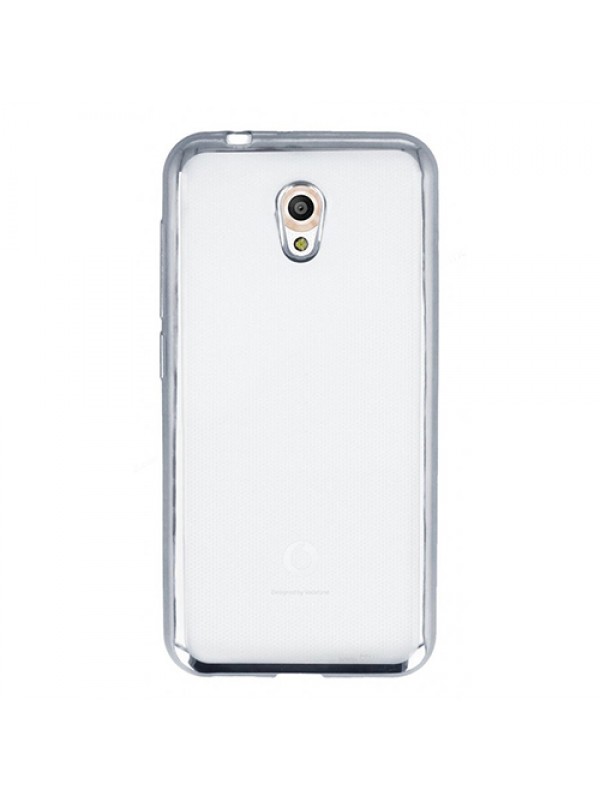 FitCase Laser Color Vodafone Smart 7 Style Silikon Kılıf Silver…