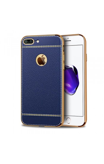 FitCase Laser Elegant iPhone 7-8 Plus Silikon Arka Kapak Lacivert&hellip;