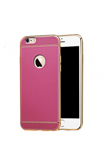 FitCase Laser Elegant iPhone 7-8 Silikon Arka Kapak Pembe…