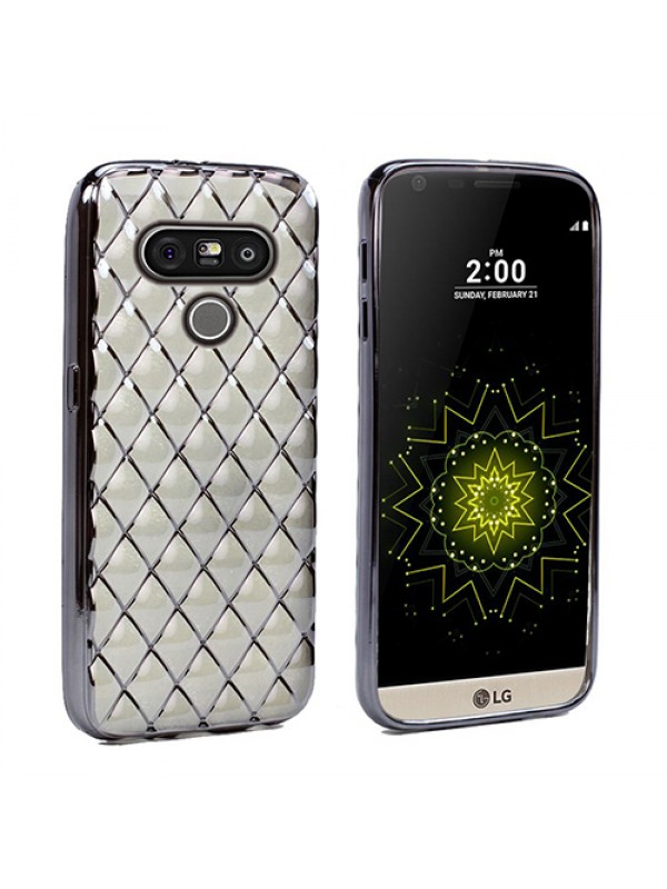 FitCase Laser LG G5 H850 Baklava Desenli Silver…